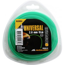 Mcculloch Trimmera aukla 2.00mmx15m apaļa