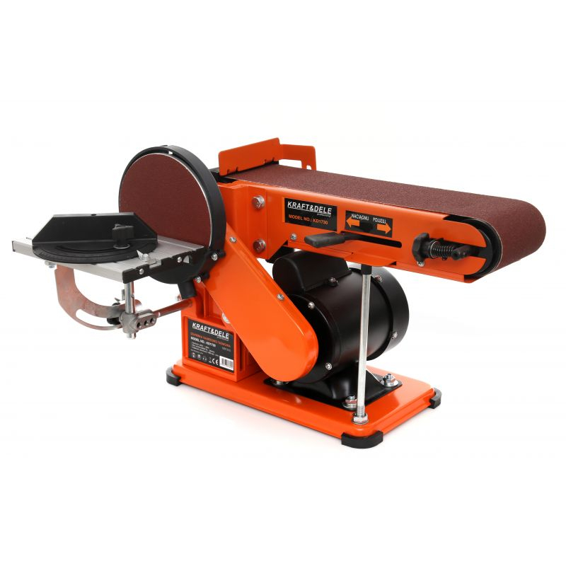 Kraft&Dele Slīpmašīna galda kombi 600W d.150mm/ lente 100x914mm KD1730