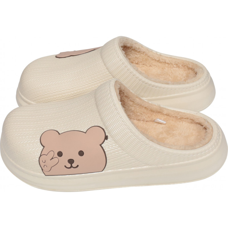 Besk Dārza čības sieviešu siltās 38-39.izmērs krēmkrāsas