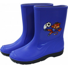 Paliutis Zābaki PVC bērnu zilas 27 izm. futb.