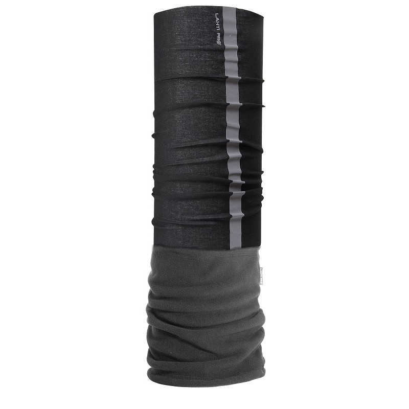 Lahti Pro Šalle multifunkc. flisa melna-peleka