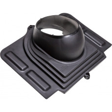 Vilpe Pelti universālais pieslēguma elements metāla jumtiem līdz 38 mm, melns