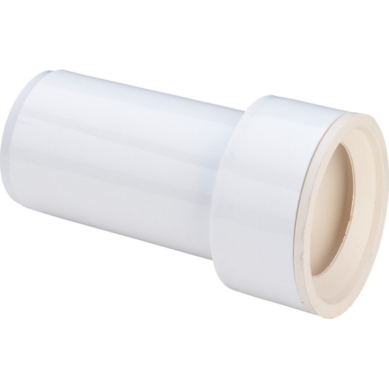 Viega savienojuma caurule pisuāram,  d=50x50 mm, 130 mm, plastmasa, balts