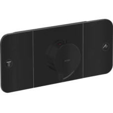 Hansgrohe termostata Axor One virsapmetuma daļa, ar 2 izejām, matēta melna