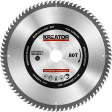 Kreator Zāģa ripa kokam 254x30x3mm, 80 zobi Kreator
