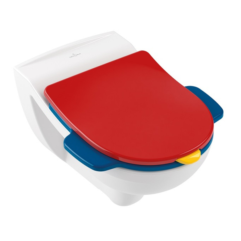 Villeroy & Boch pods O.novo Kids Rimless, stiprināms pie sienas, 320x520 mm, balts