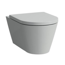 Laufen pods Kartell Rimless NEW, stiprināms pie sienas, 370x545 mm, matt grey