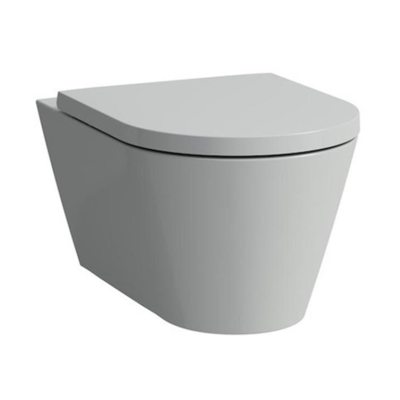 Laufen pods Kartell Rimless NEW, stiprināms pie sienas, 370x545 mm, matt grey