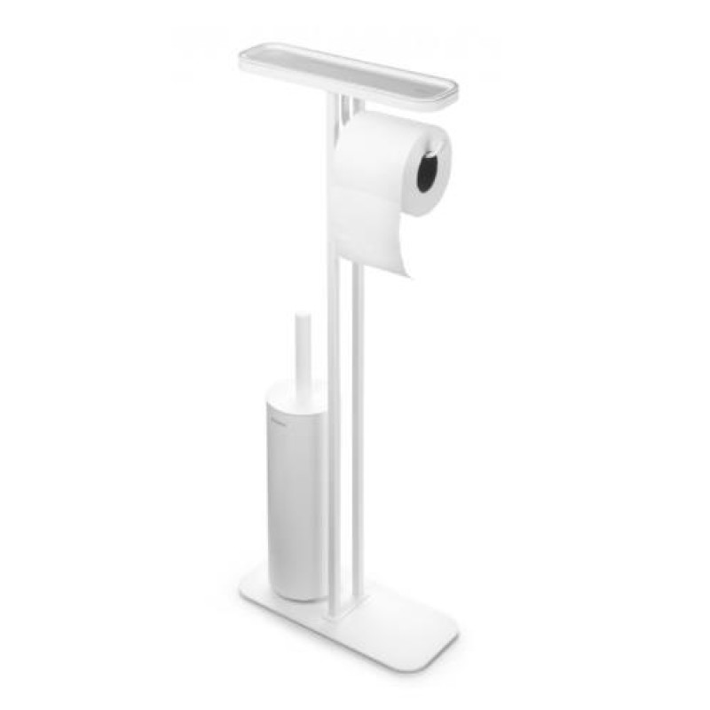 Brabantia tualetes piederumu statīvs MindSet, mineral fresh white