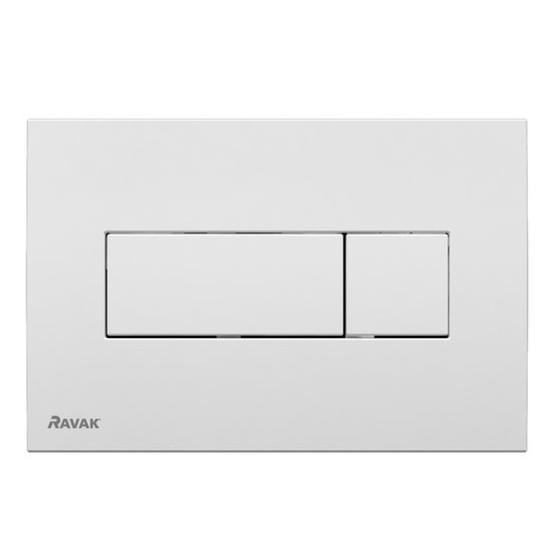 Ravak taustiņš Uni, 247x165 mm, balts