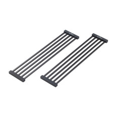 Reginox drenāžas restes, 407x90 mm, melnas