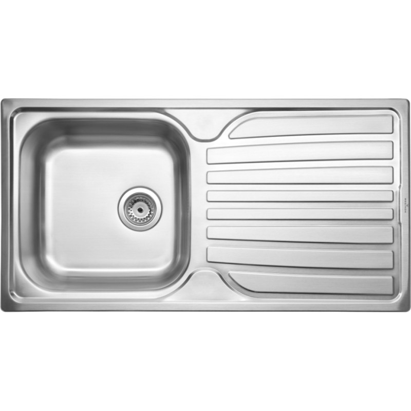Reginox virtuves izlietne Monaco 10 (R), viena bļoda ar plauktu, 965x500 mm /uz paletes/