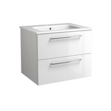 Raguvos Baldai izlietnes un skapīša komplekts Joy, 610x460 mm, h=500 mm, 2A, spīdīgs balts