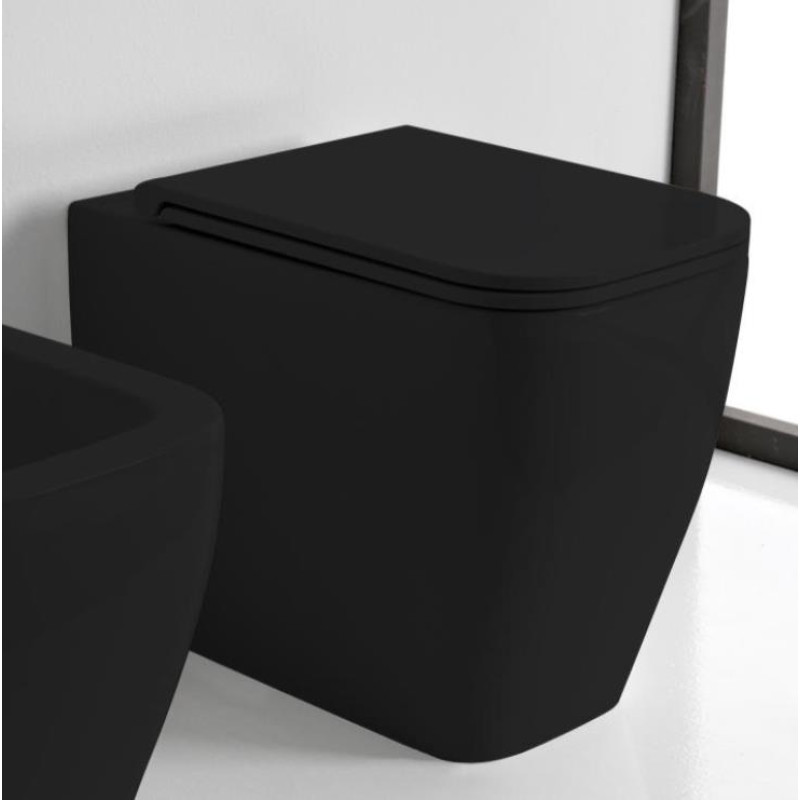 Scarabeo pods Teorema 2.0 Clean Flush, stiprināms uz grīdas, 360x500 mm, ardesia