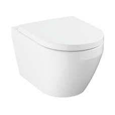 Grohe pods ar QR/SC vāku EuroCeramic Triple Vortex, stiprināms pie sienas, 365x543 mm, balts HC