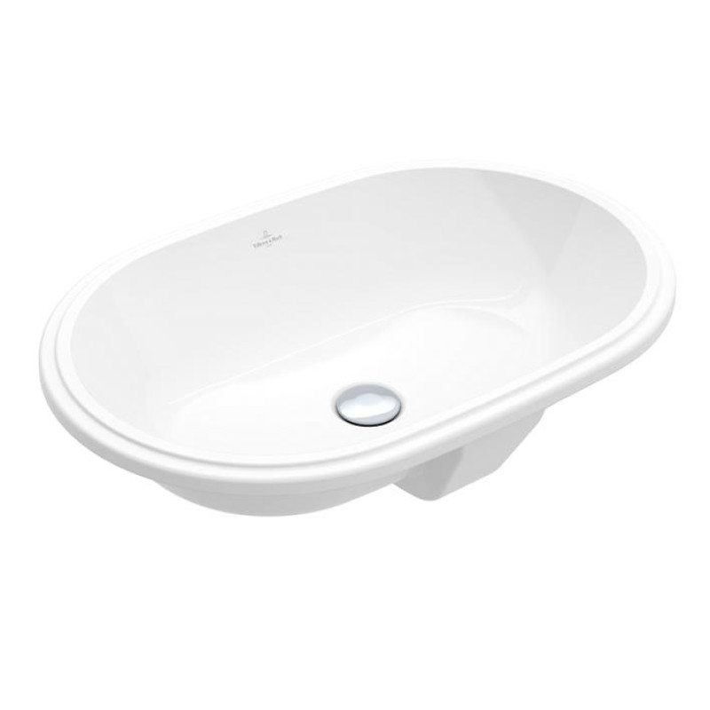 Villeroy & Boch izlietne Architectura Oval, 570x375 mm, zem virsmas, balta