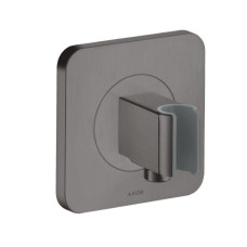 Hansgrohe dušas izvads ar turētāju Axor Citterio E Porter, brushed black chrome