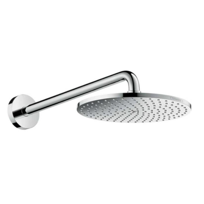 Hansgrohe dušas galva ar turētāju Raindance S 240 1jet P, no sienas, hroms