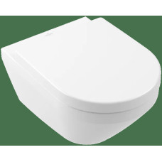 Villeroy & Boch pods ar QR/SC vāku Architectura TwistFlush, stiprināms pie sienas, 370x530 mm, balts