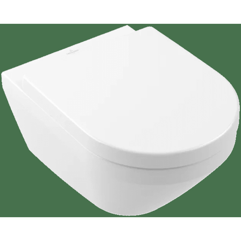 Villeroy & Boch pods ar QR/SC vāku Architectura TwistFlush, stiprināms pie sienas, 370x530 mm, balts