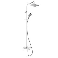 Hansgrohe dušas sistēma ar vannas termostatu Vernis Shape 230 I, hroms