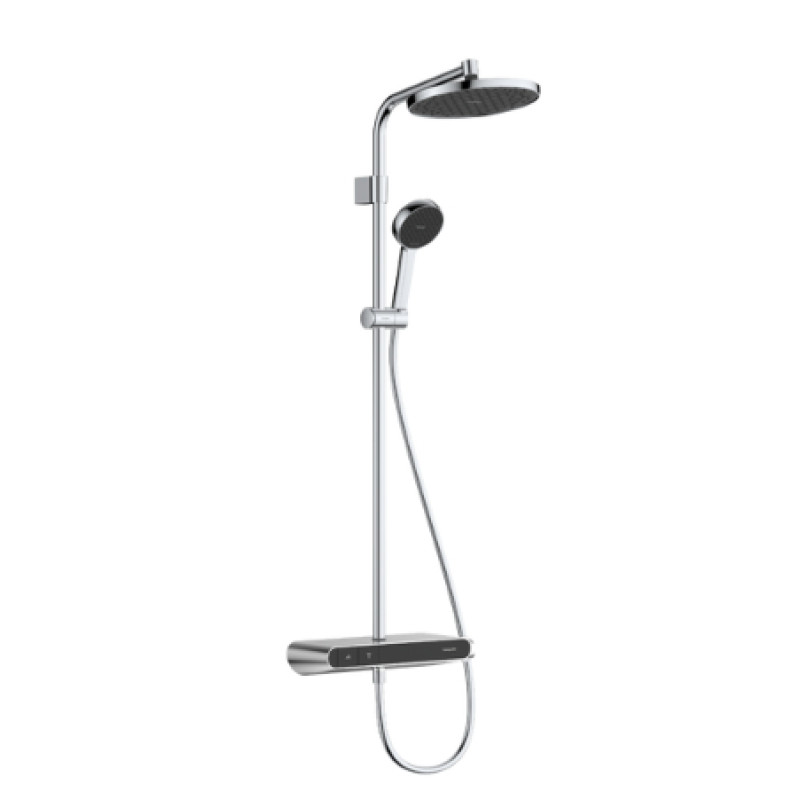 Hansgrohe dušas sistēma ar termostatu Activera S 240 1jet EcoSmart ShowerTablet Select 360 Varia, hroms