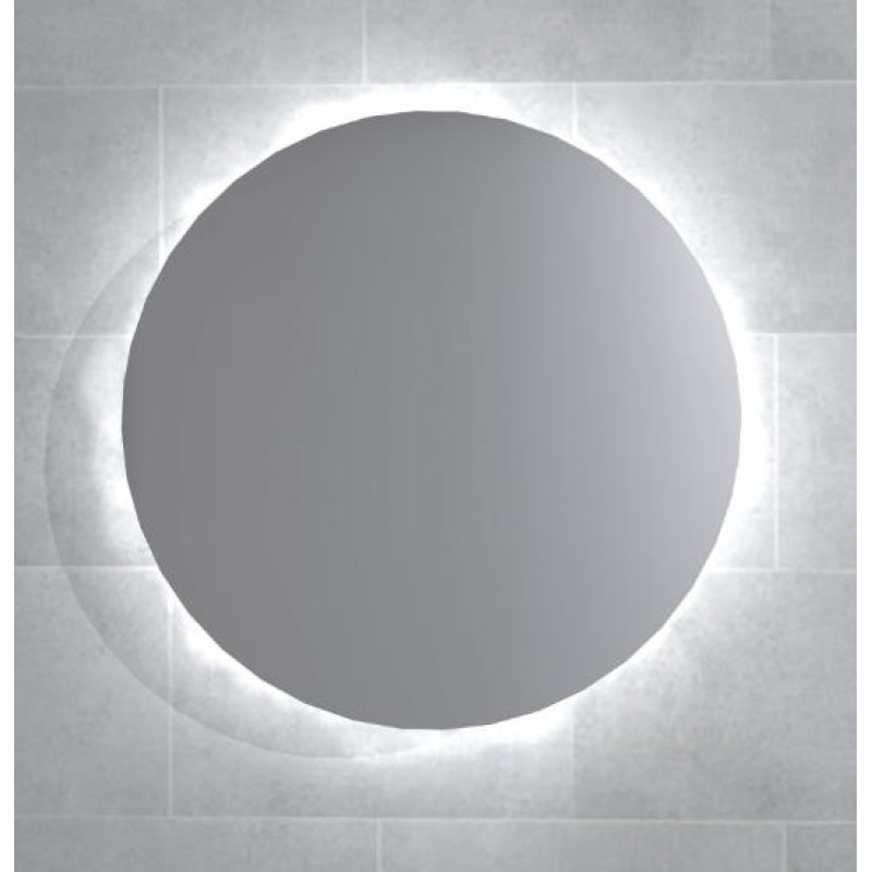 Stikla Serviss spogulis ar apgaismojumu Keira, d=600 mm ar sensoru