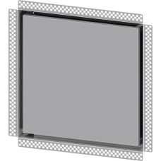 Europlast difuzors metāla, sleptās montāžas, 400x400mm - Ø200mm, cinkots