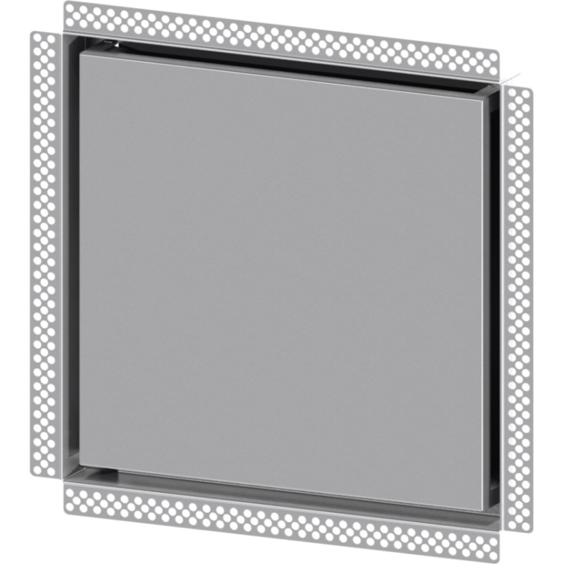 Europlast difuzors metāla, sleptās montāžas, 400x400mm - Ø200mm, cinkots