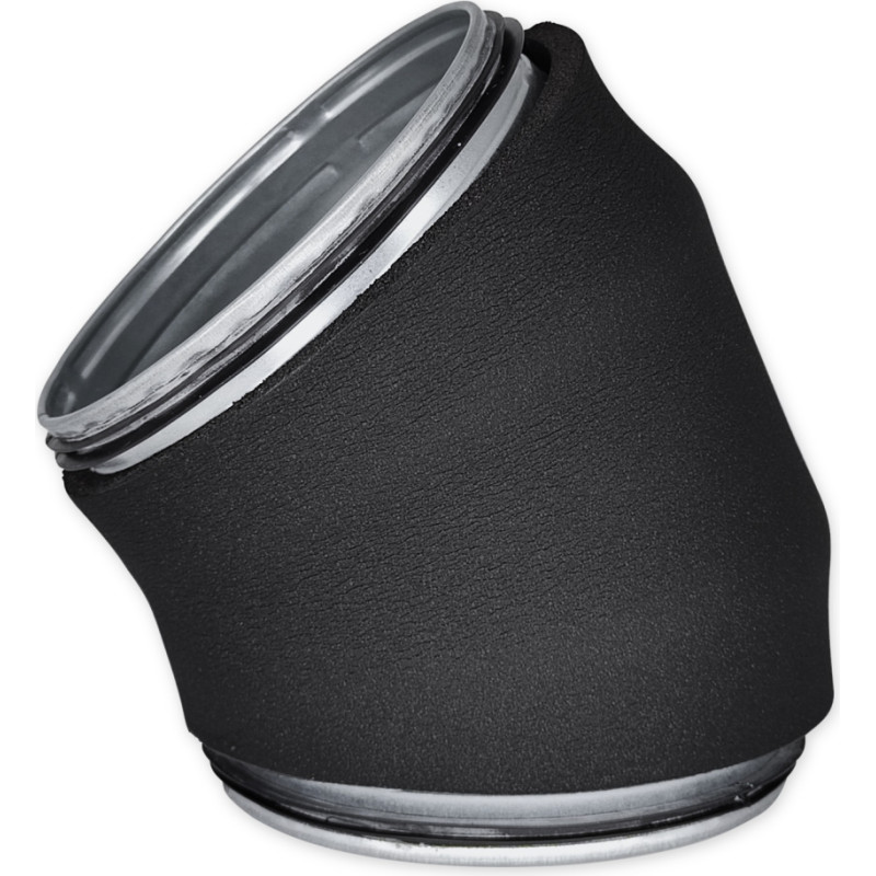 Europlast izolēts līkums metāla, 45°- Ø160mm ar gumijām, izolācija 19mm