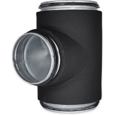 Europlast izolēts trejgabals metāla, Ø160-Ø100mm ar gumijām, presēts, izolācija 19mm