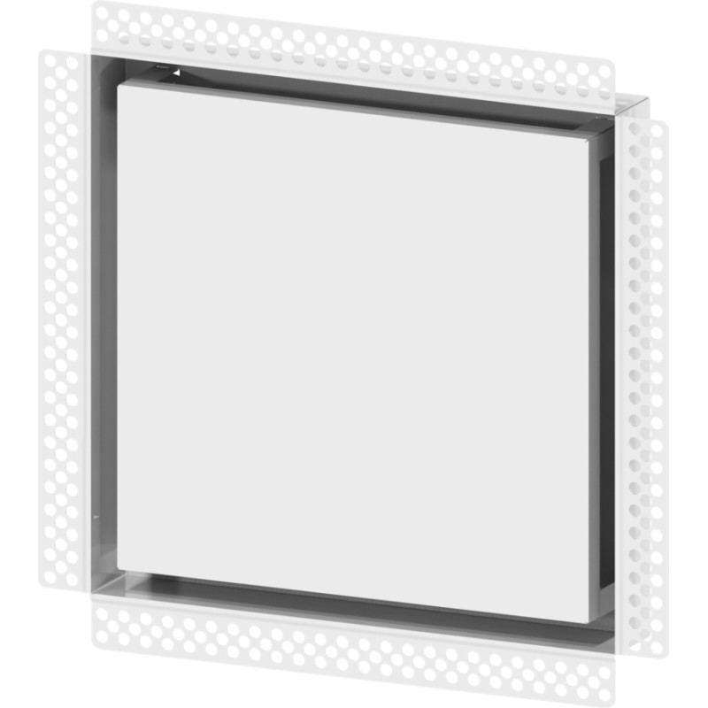 Europlast difuzors metāla, sleptās montāžas, 300x300mm - Ø150mm, balts