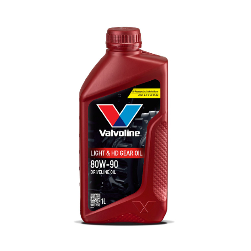 Valvoline Transmisijas eļļa Light & HD Gear Oil GL-4 80W90 1L, Valvoline