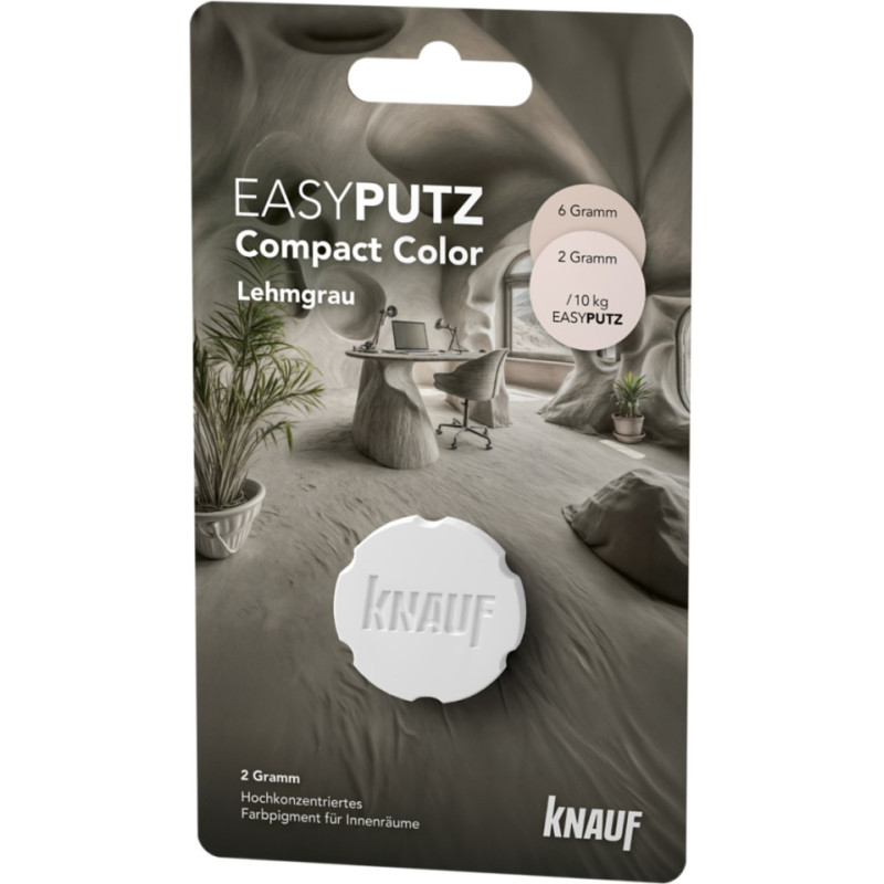Knauf Compact Color Granulēts krāsas pigments, ezera pelēks, 2g
