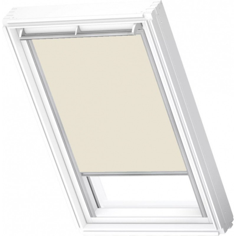 Velux RFL Jumta logu ruļļveida žalūzijas, ar alumīnija sliedēm, MK08, 78x140cm, bēšas