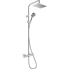 Hansgrohe Vernis Shape 230 1jet EcoSmart dušas sistēma ar termostatu, hroms - gab.