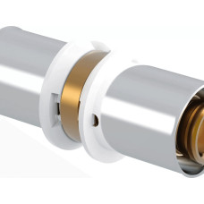 Uponor Smart caurules presējamais savienojums 16x1,8/2,0-16x1,8/2,0 - gab.