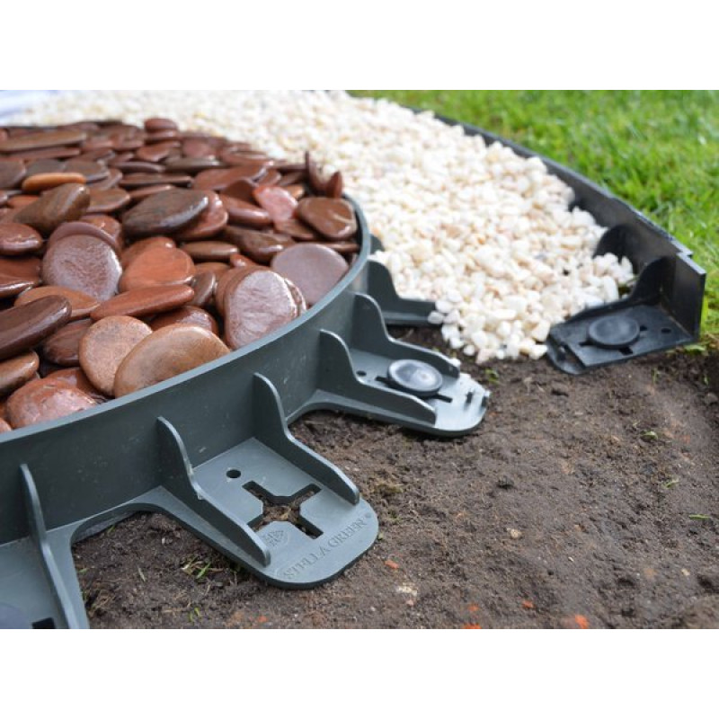 Zāliena apmale 800x80x45mm; zaļa / gab