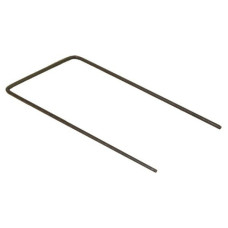 U veida metāla naglas agroplēves stiprināšanai 15x7,5x15cm (10 gab/iepak) / iepak.