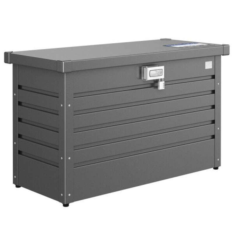 Paku kaste - PAKET BOX metāliski tumši pelēks 101x46x61 cm (195L), tumši pelēks metālisks / gab