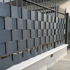 Žoga lamile TENAX TWIST  3500x19cm (450 g/m2) Tumši pelēka + 25 gab. nobeiguma klipši / gab