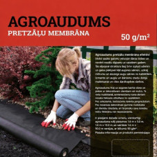 Agroplēve 50 g/m², melna 1,6 × 5 m / gab