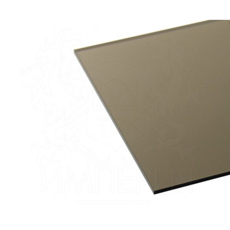Monolītais Polikarbonāts 3mm, Bronza / m²
