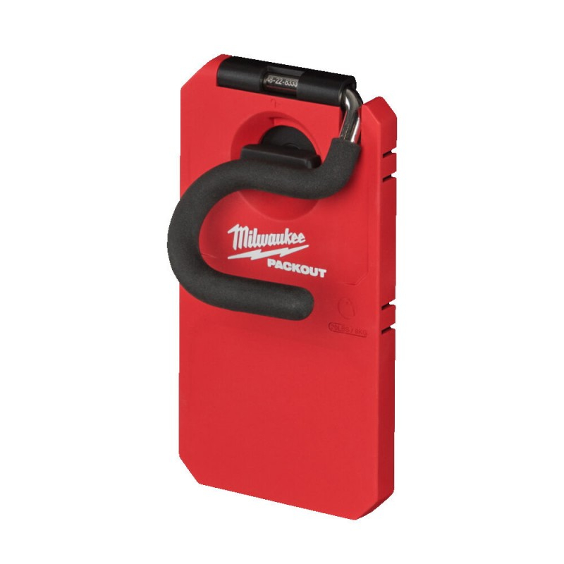 Milwaukee Accessories S formas āķis uzglabāšanas sistēmai MILWAUKEE Packout