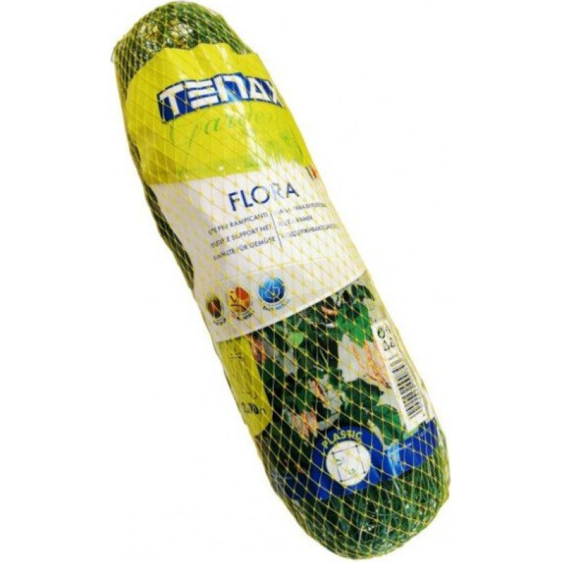 FLORA Dārzeņu atbalsta tīkls, Zaļš 2,00 x 10 m / gab