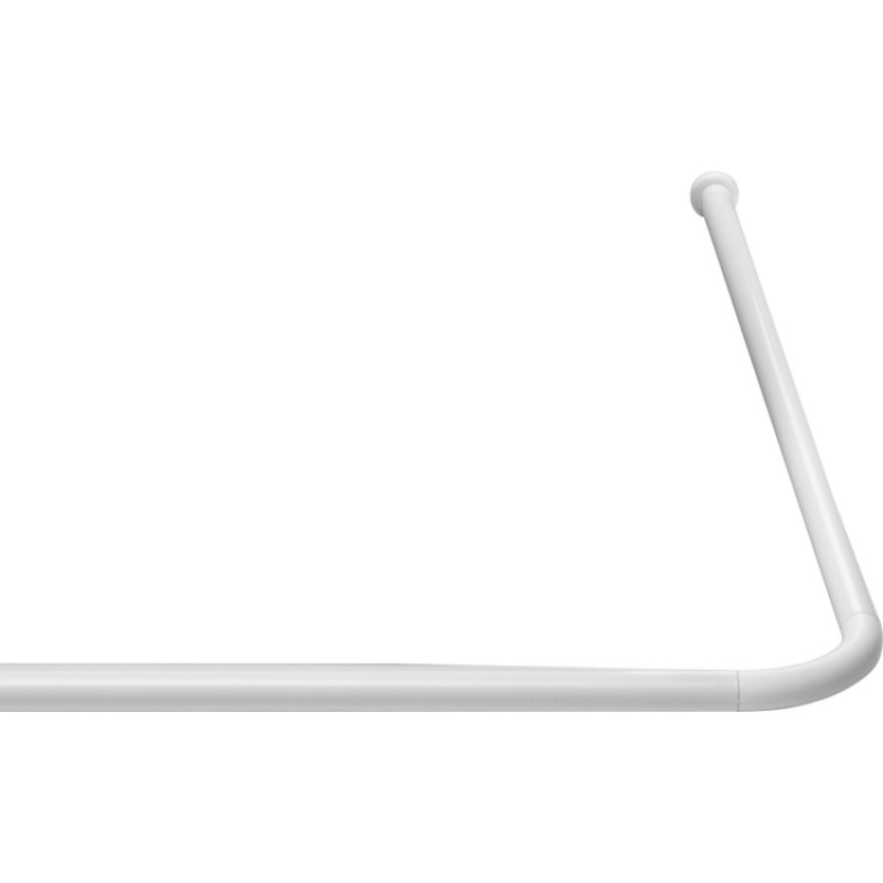 Ridder Dušas aizkaru stanga universāla 90x90x90cm, balta