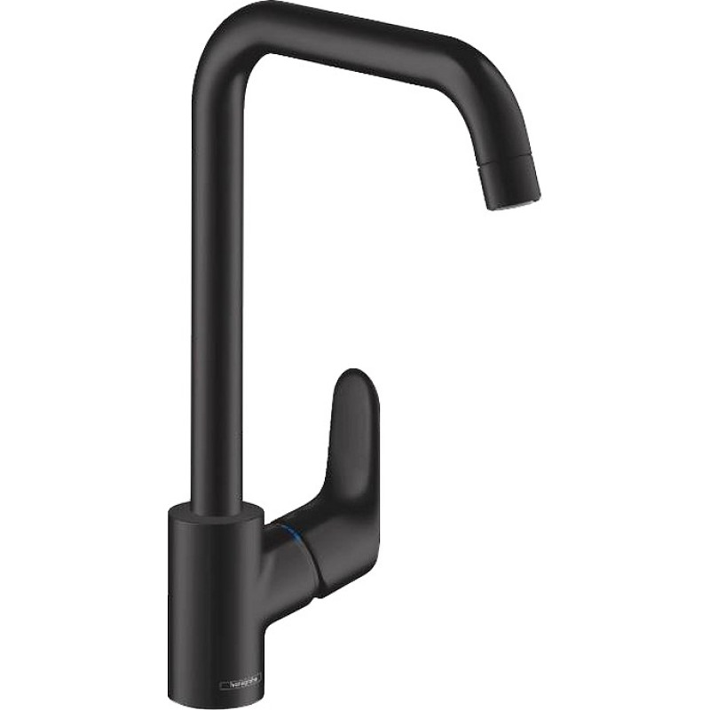 Hansgrohe virtuves izlietnes maisītājs Focus M41 260 1jet, matēts melns