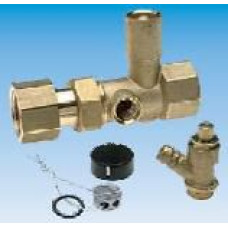 Rastelli Kappes vent. KAV-25 1''i ar noteci, plombējams