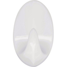 Ridder Āķis pašlīmējošs plastmasas balts S izm., 6gb