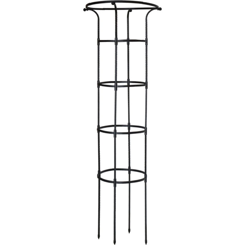 Besk Atbalsts telpaugiem D32/D50cm H155cm, melns